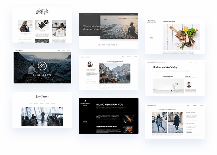 Blogg-design og layout