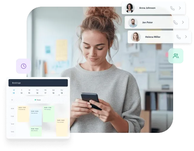 Book appointments directly on your website