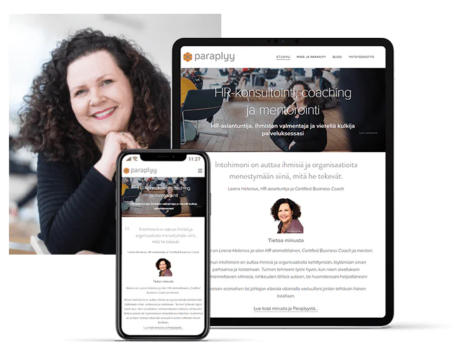 Leena Helenius, www.paraplyy.fi