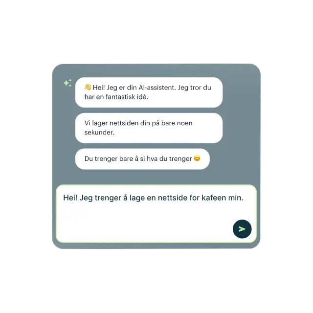 Beskriv hva nettsiden din handler om