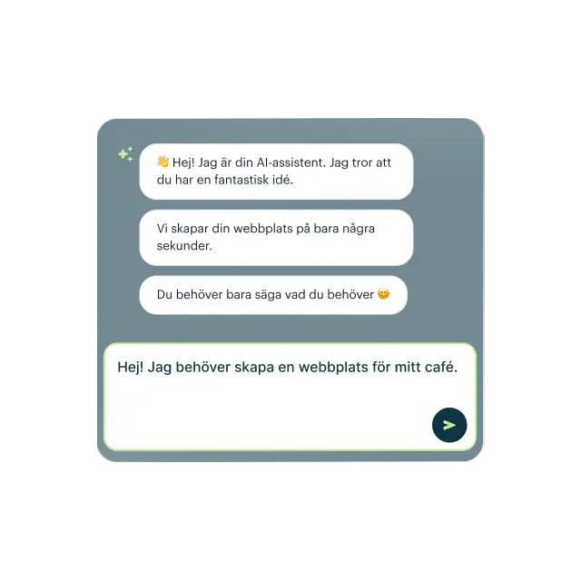 Beskriv vad din hemsida handlar om