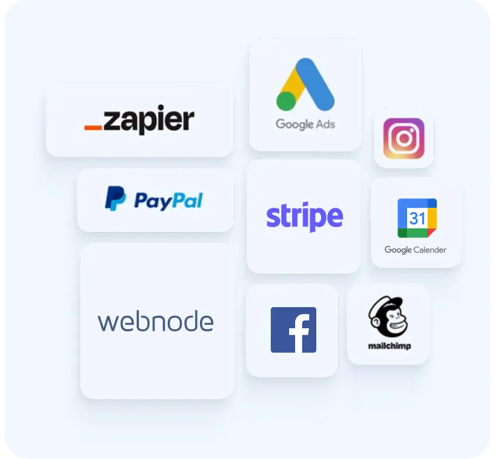 Integrate with your favorite business tools
