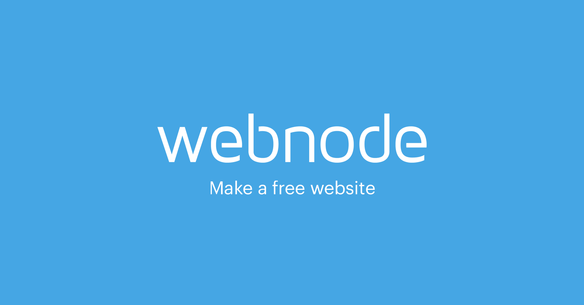 Create a free website easily | Free website builder - Webnode