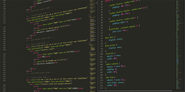 Código web
