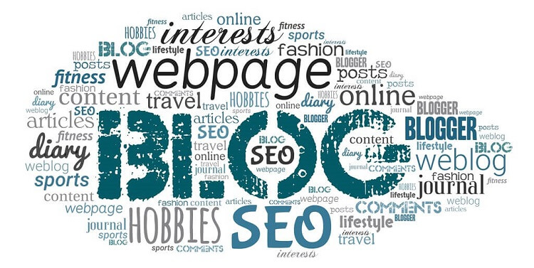 Nube de palabras marketing online