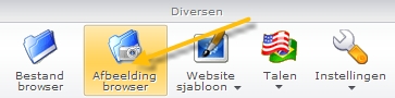 bewerkingsinstrument om de afbeelding aan te passen