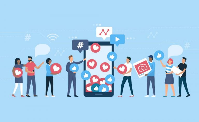 Colecciona corazones en las redes sociales