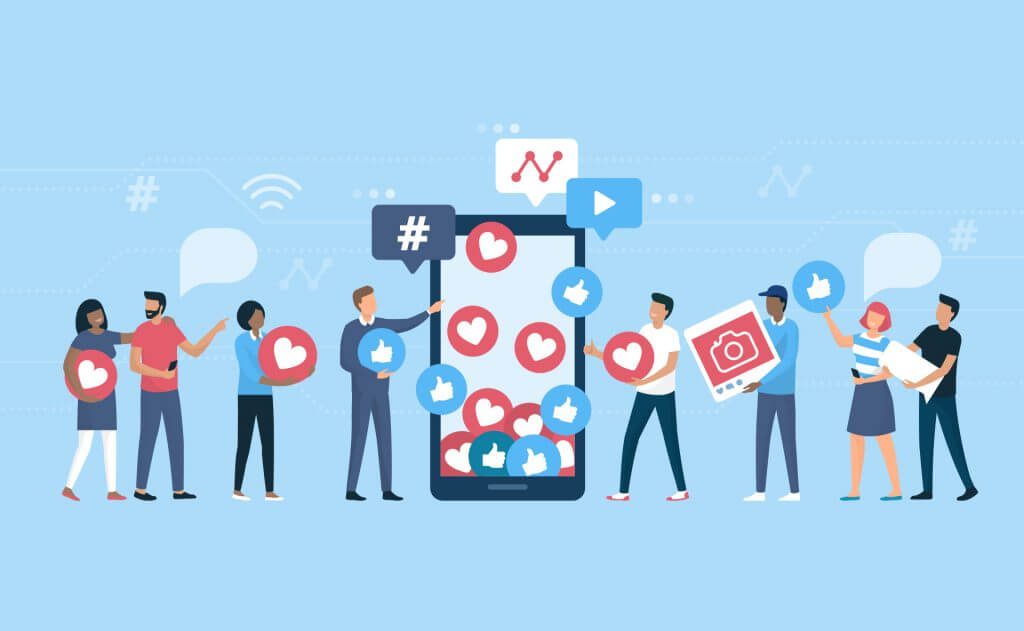 Social media can help you to make yourself popular as an artist.