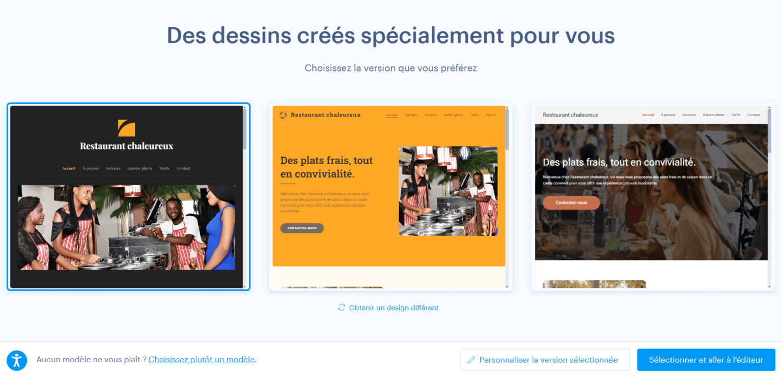 Contenu généré par IA dans Webnode