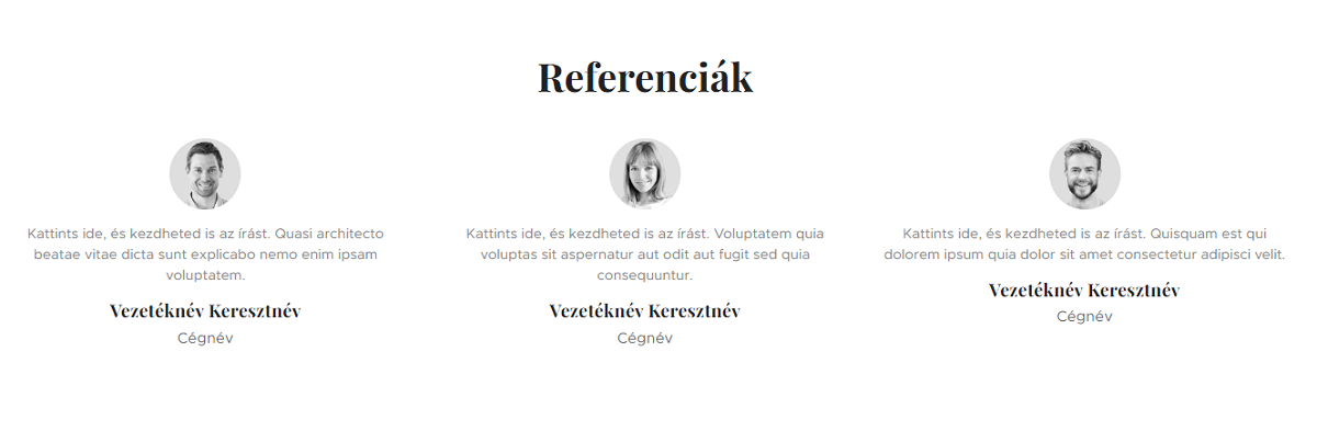 Ajánlások az étterem weboldalán
