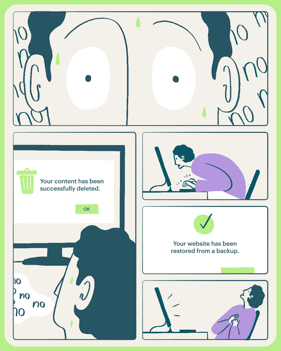 Automatic Website Backups.
