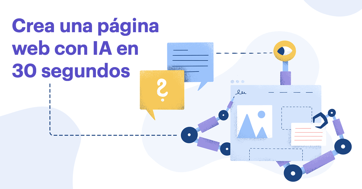 Cómo crear una página web con un creador de páginas web con IA