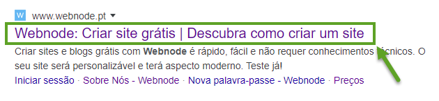 SEO - Como o manchete aparece no Google
