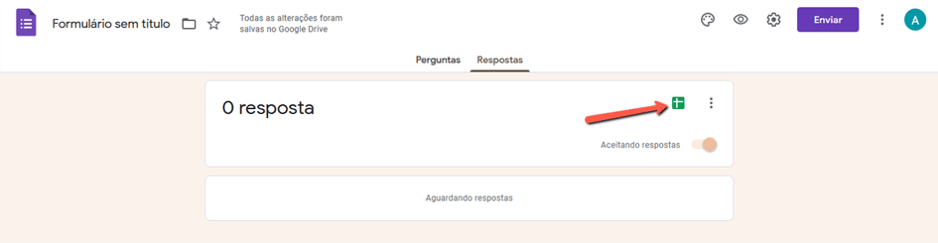 Organizando entradas de formulário Google