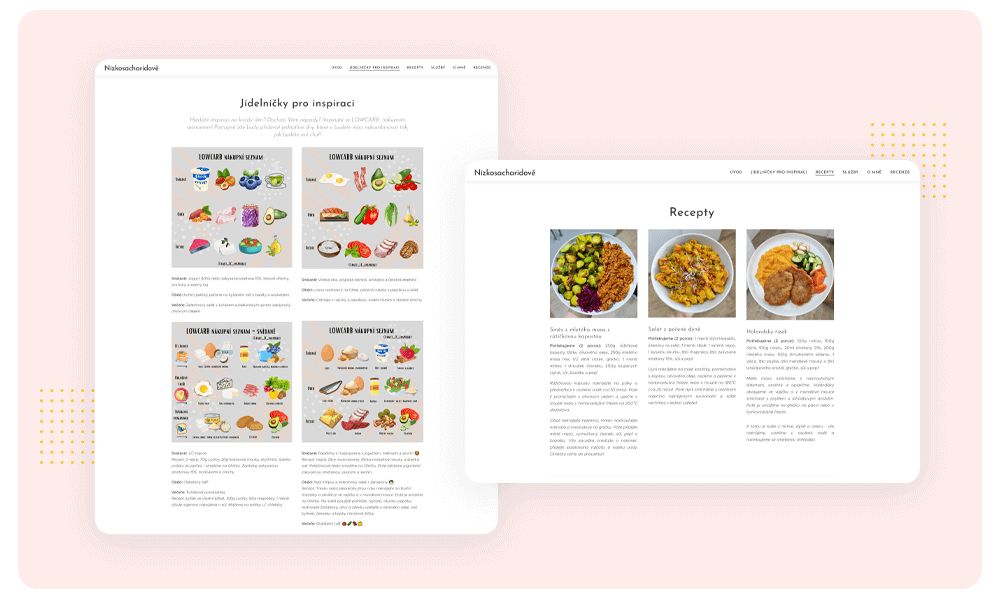 food blog Nízkosacharidově