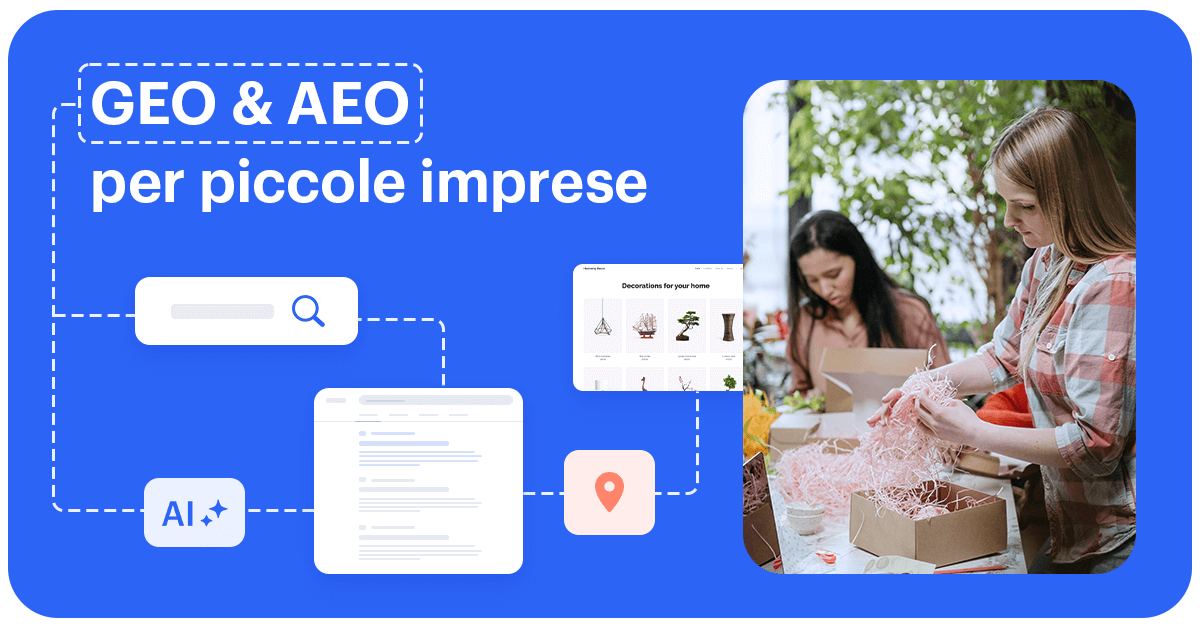 GEO & AEO per piccole imprese: come comparire nelle risposte dell’IA