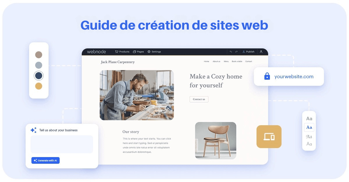 Qu'est-ce qu'un créateur de site web