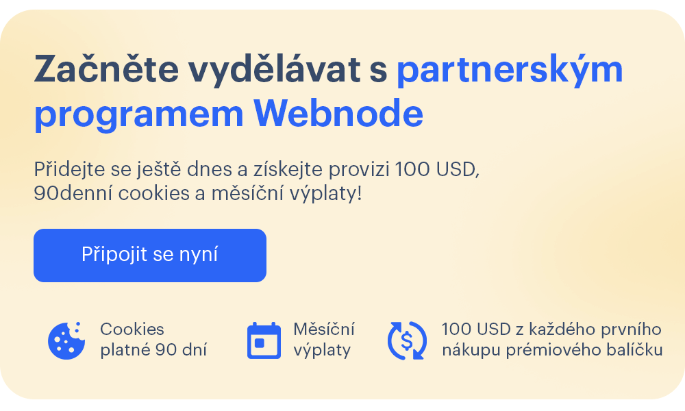 Partnerský program Webnode