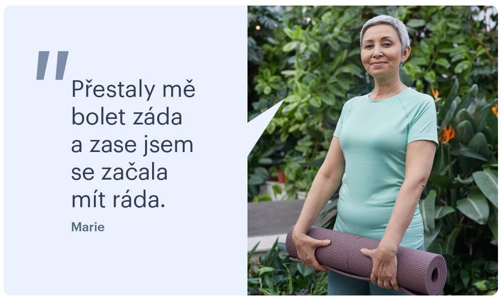 Příklad zpracování recenzí spokojených klientů na webu