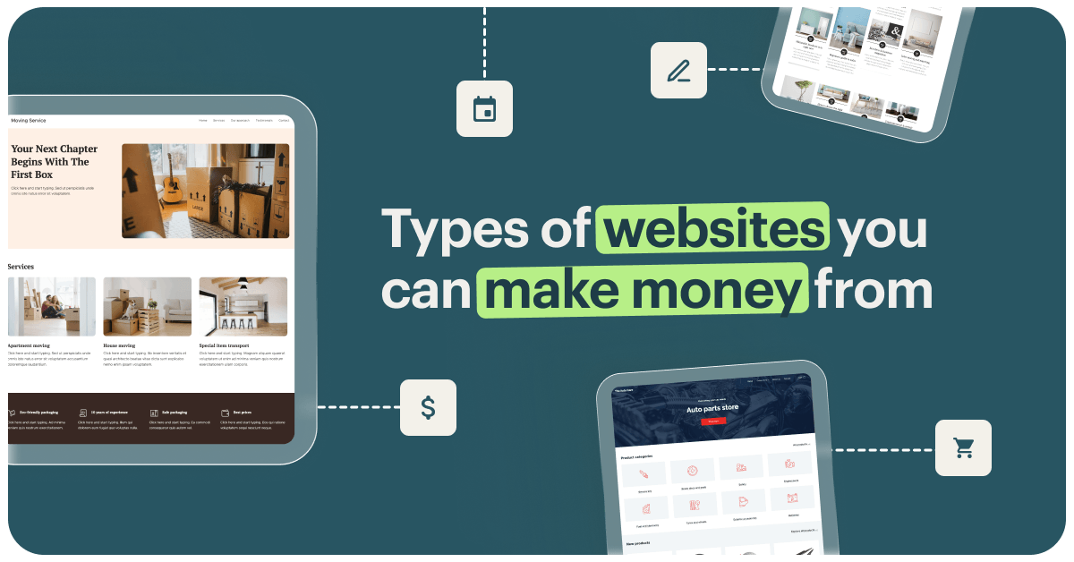 Website Ideas: Types of Websites You Can Create (and Make Money From)