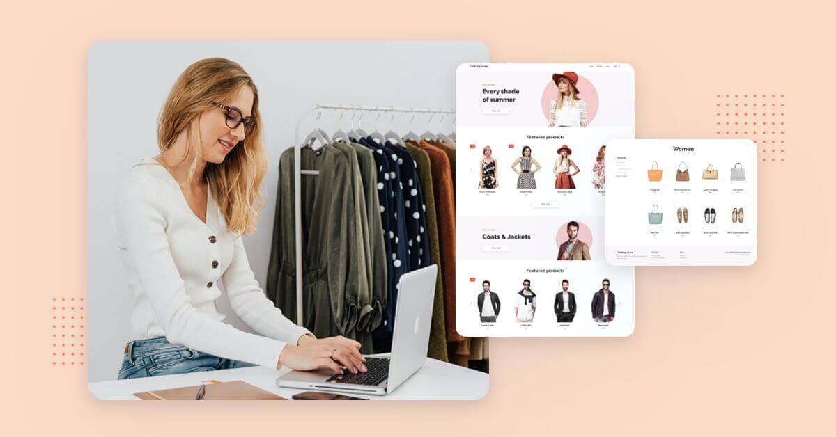 Venda de roupas online