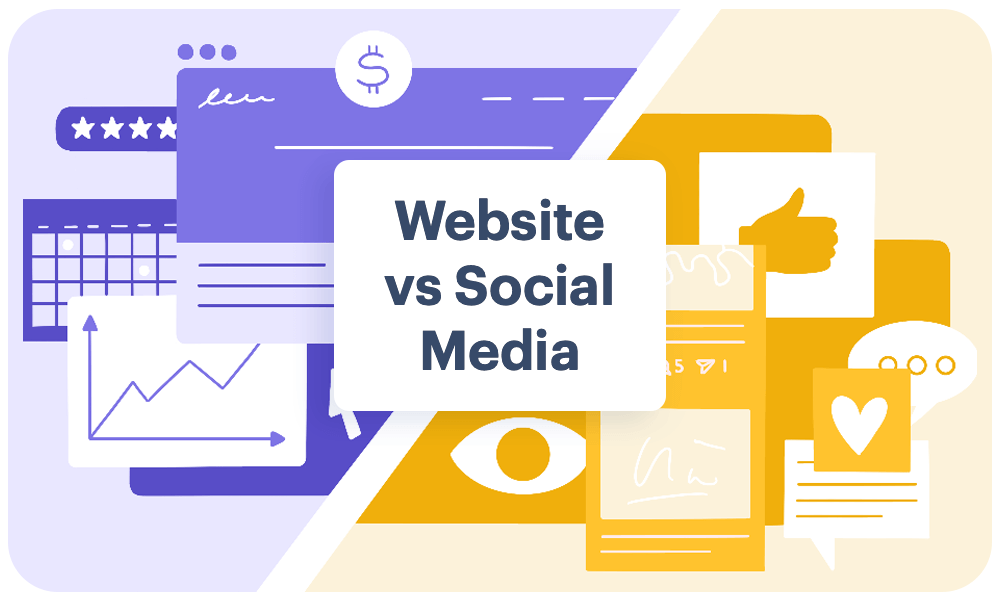 Website vs. Social Media: Why Your Business Needs Both