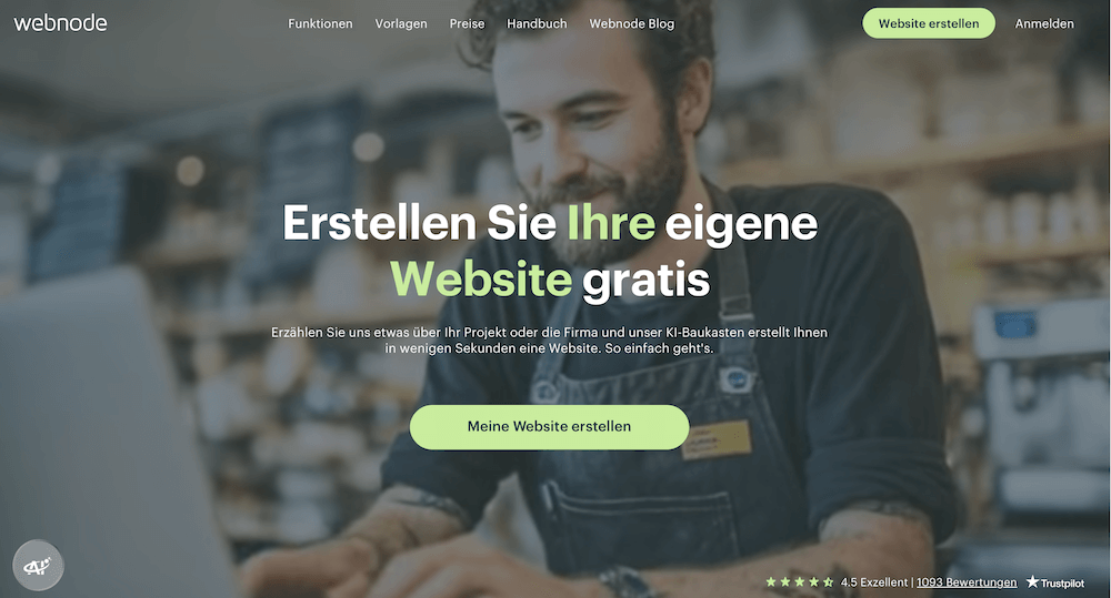 Firmenwebsite mit Webnode erstellen