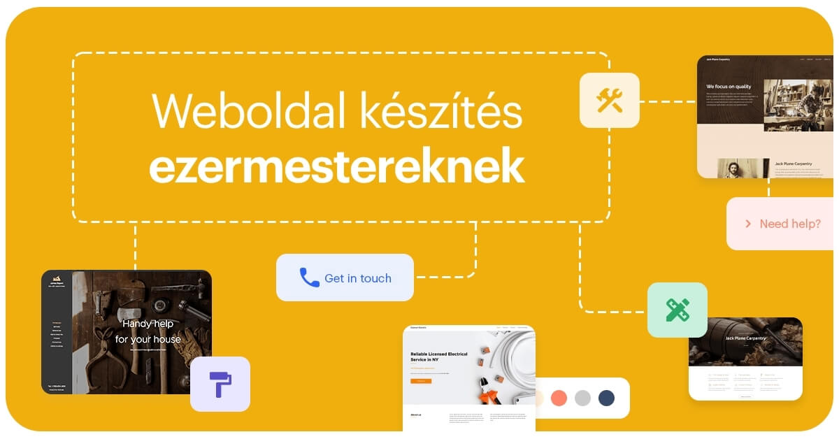 Weboldal készítés ezermestereknek