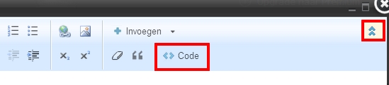invoegen code