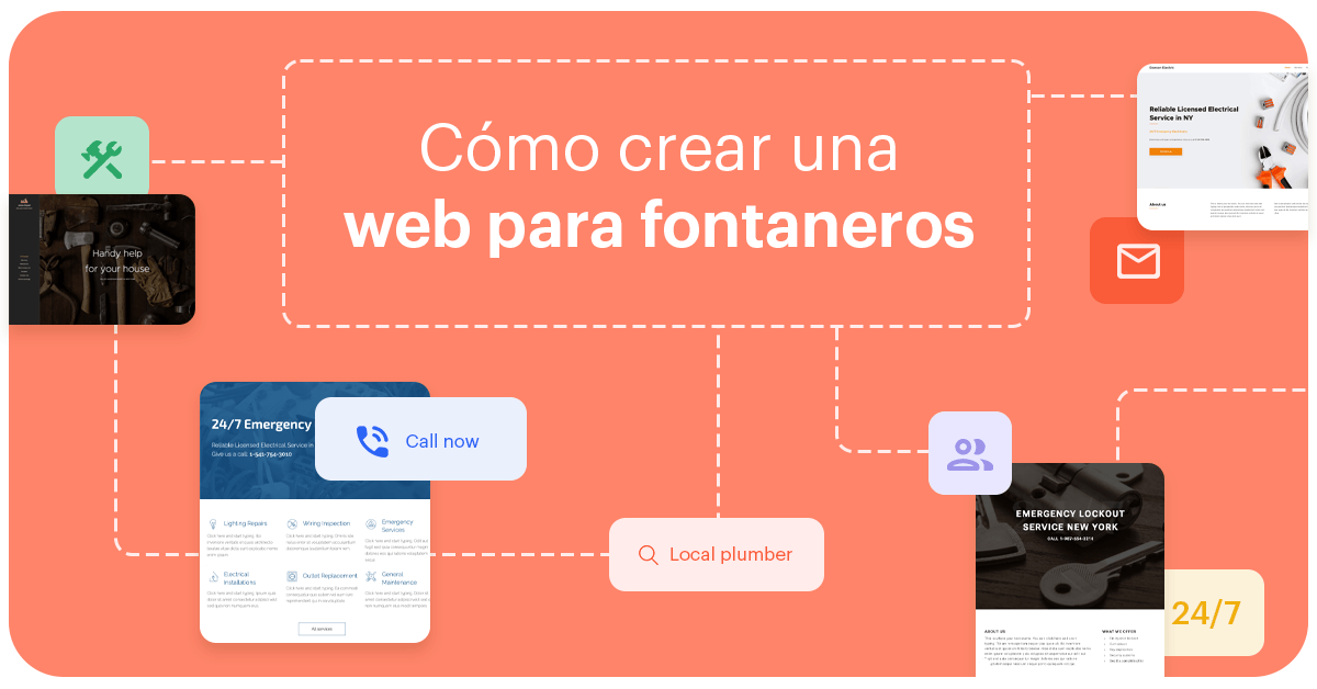 Cómo crear una web para fontaneros