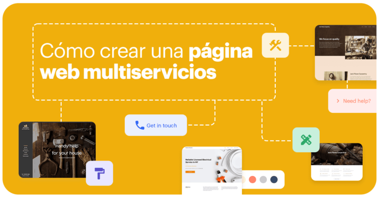 Cómo crear una página web multiservicios