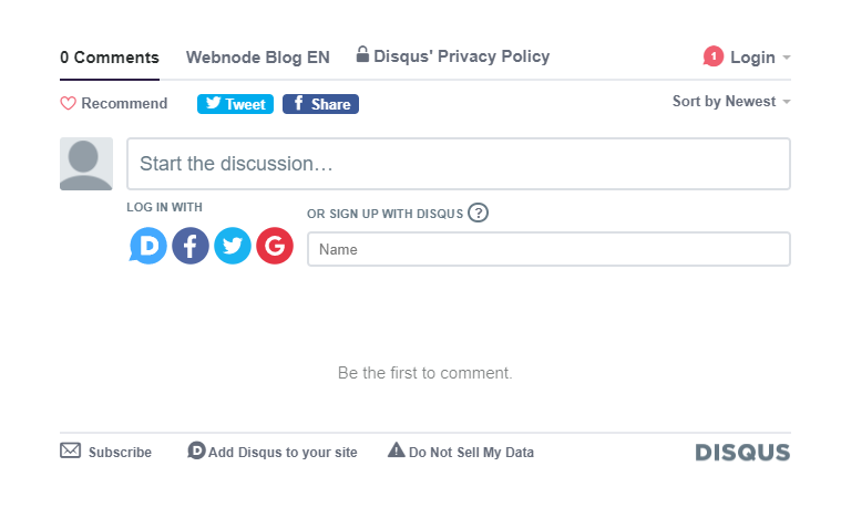 Forum Disqus