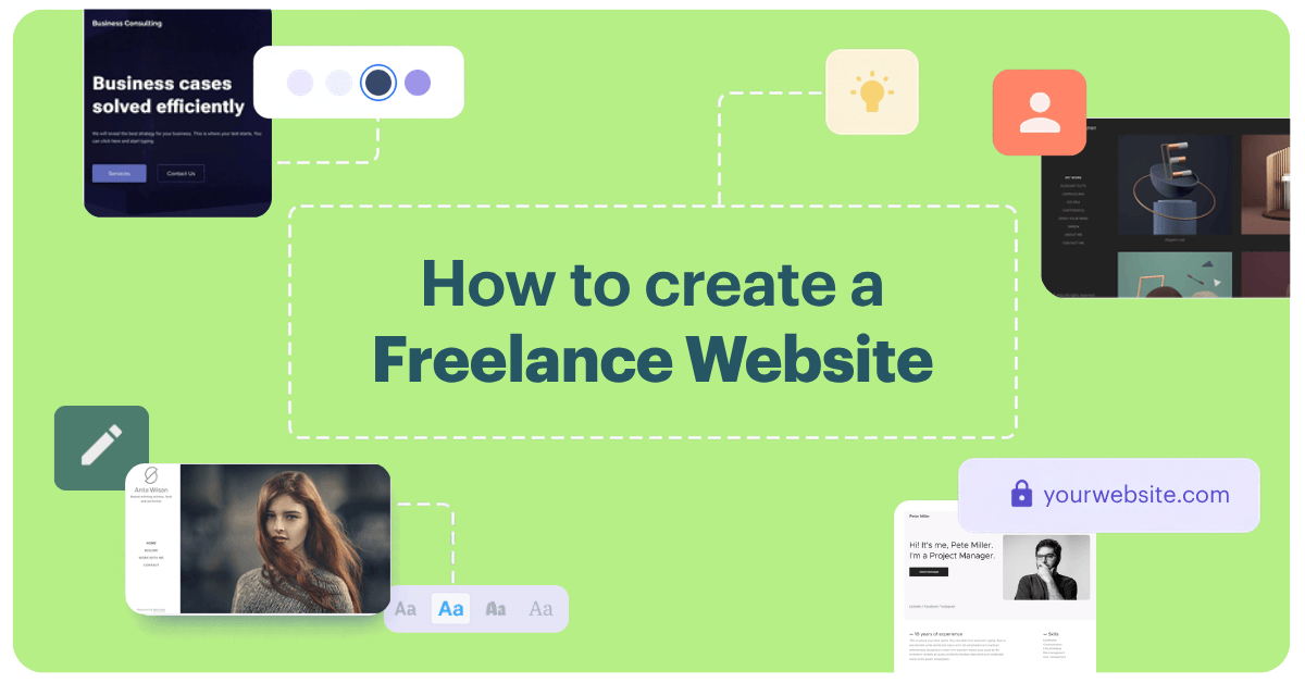 How to Create a Freelance Website: 8 Steps (No Code)