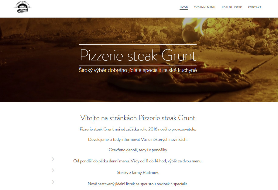 Optimalizovaný web bez widgetů