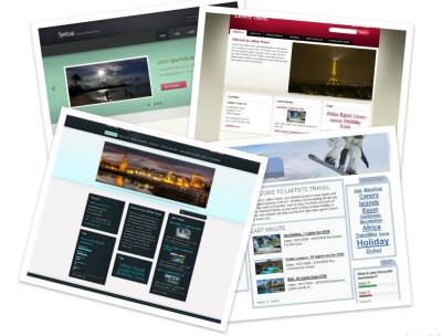 Reisbureau website templates