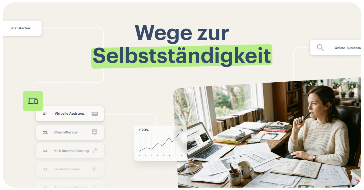 Online-Business starten: Ideen, um sich selbstständig zu machen