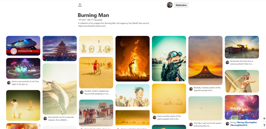 Pinterest Burning Man