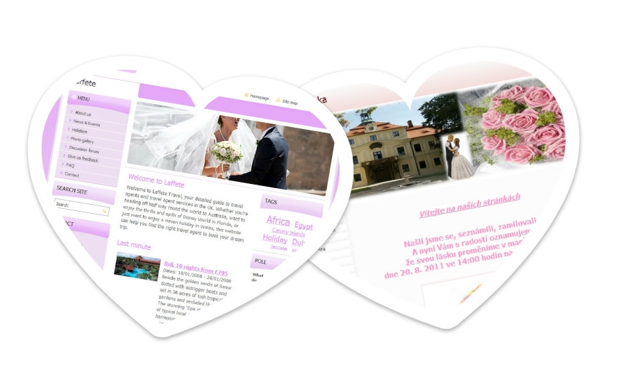 wedding website templates