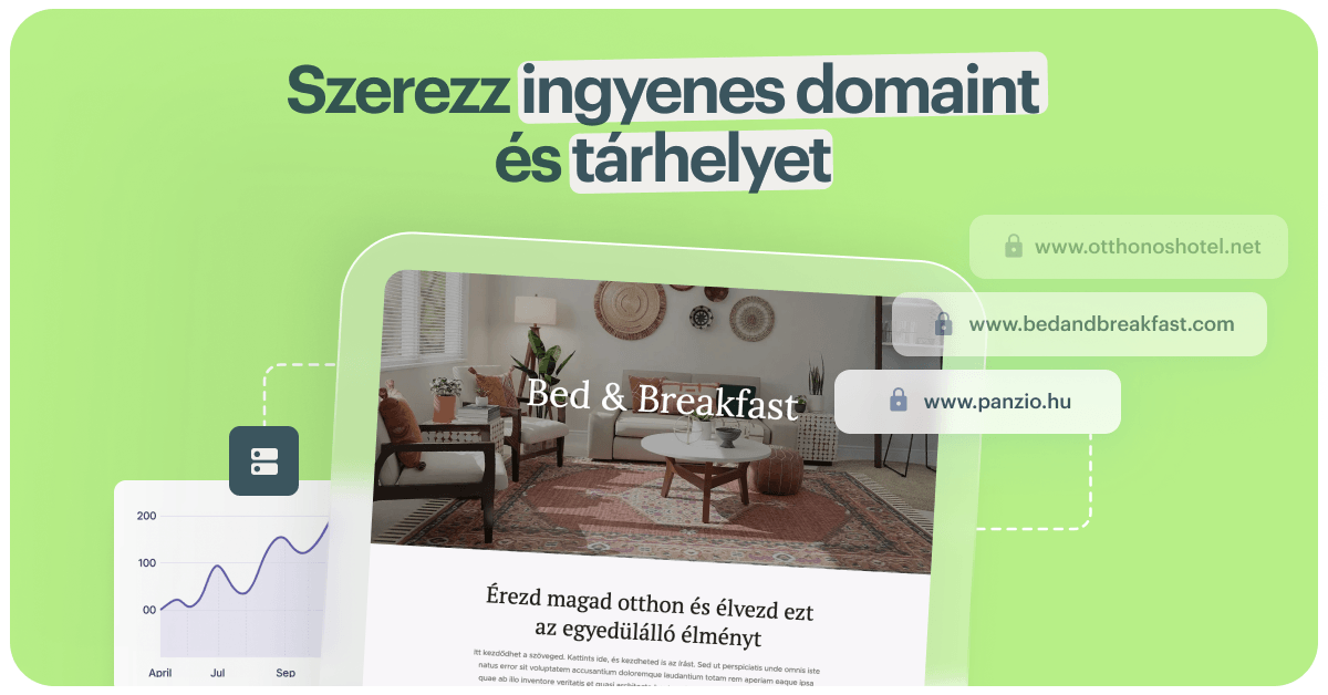 Szerezz ingyenes domaint és tárhelyet