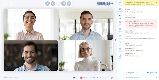 Diffusez un webinaire gratuit