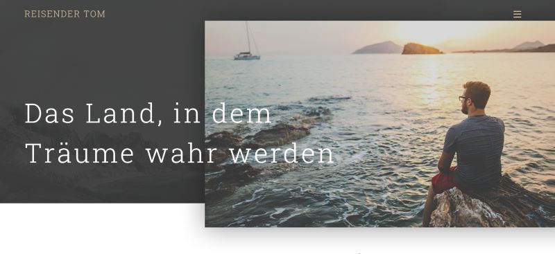 Überlappende Webinhalte