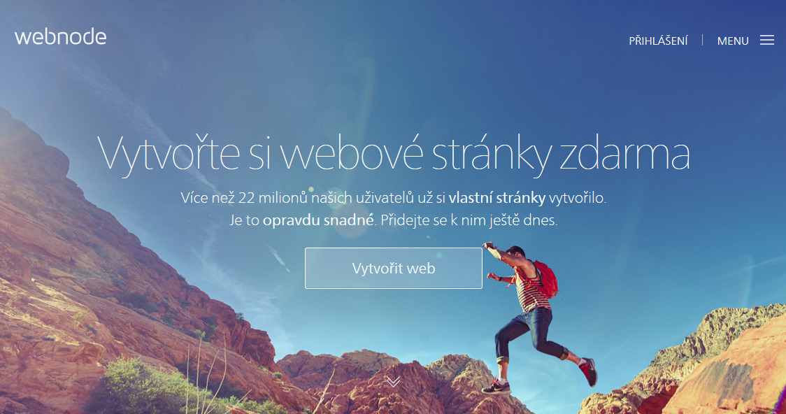 Vytvořte si vlastní webové stránky