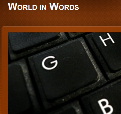world in words